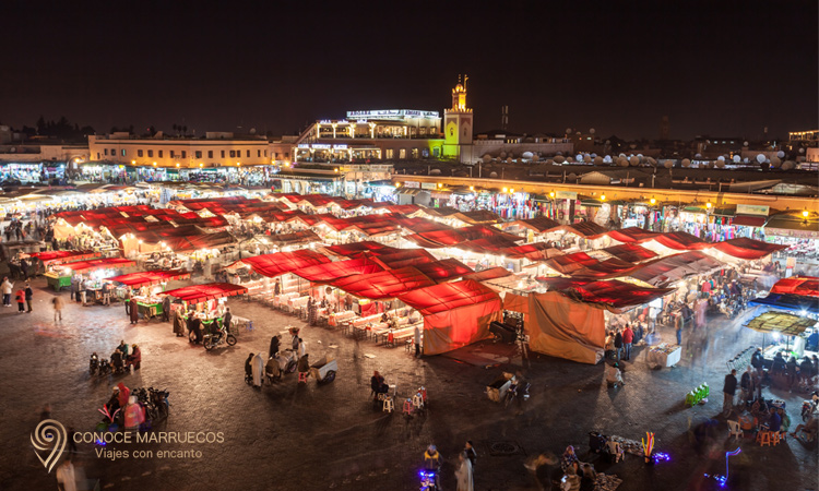 Visita por Marrakech de 9 a 13h con Guía Oficial sin transporte